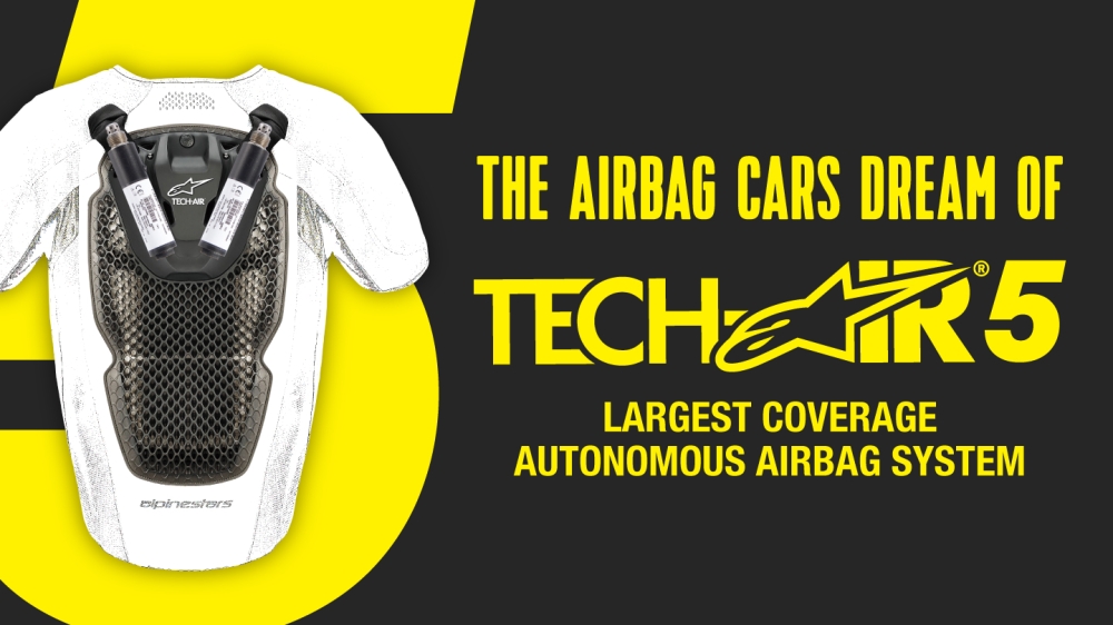 アルパインスターズ 　TECH-AIR 5 　XL 新品 新製品】アルパインスターズから初の着用型エアバッグ「TECH-AIR5」が