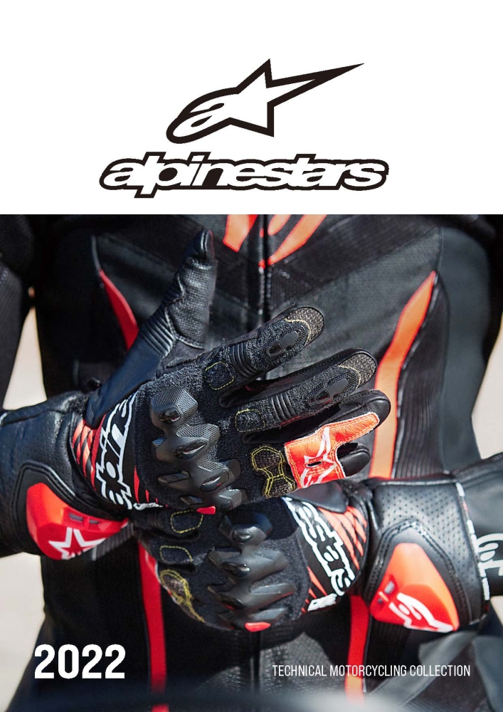 alpinestarsカタログ