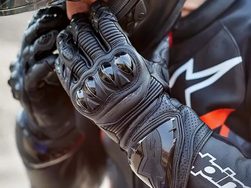 正規品／Alpinestars ライディンググローブ SP-2 V3 GLOVE（1304 BLACK WHITE BRIGHT RED） サイズ … alpinestars ⁄ アルパインスターズ バイク用ライディング