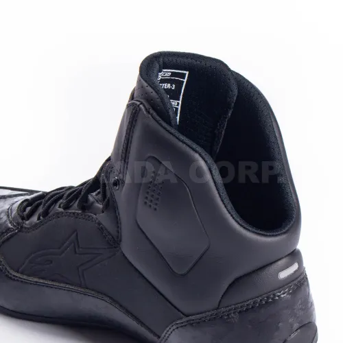 Alpinestars Faster-3 Shoes 10, Black/Black 