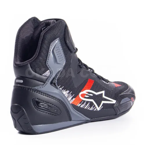 9,5 Chaussures de Moto Sneaker Noir Alpinestars Alpinestars Faster-3 Rideknit Gr 