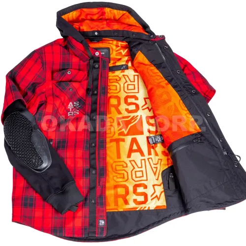 8059347271576 4300424 アルパインスターズ 2023年秋冬モデル モースティック タータンシャツ タールグレーブラック XLサイズ HD店 alpinestars アルパインスターズ  TARTAN シャツ